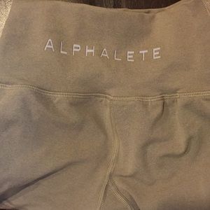 Alphalete taupe leggings